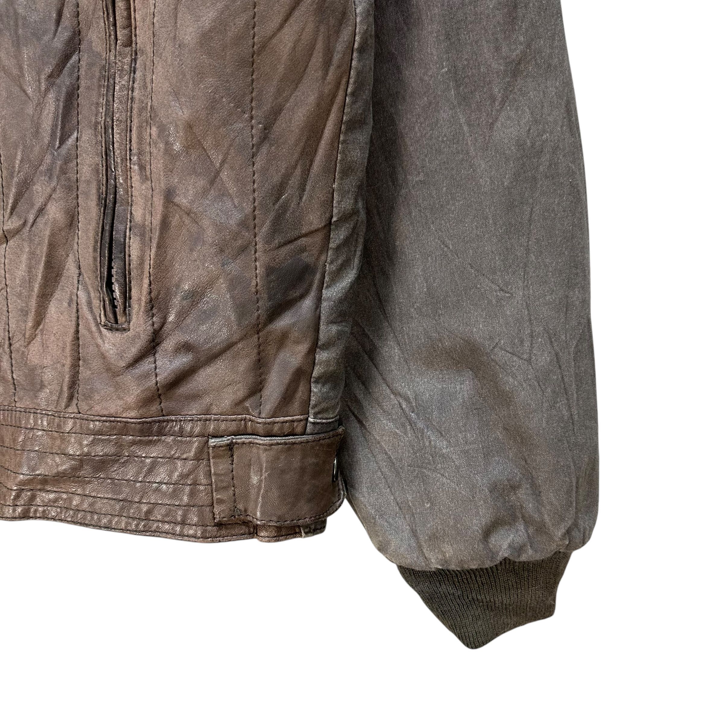 Genuine Leather Vintage 80’s Genuine Leather PRIVATE Vest Jacket #A71-1719 Size US L / EU 52-54 / 3 - 6 Thumbnail