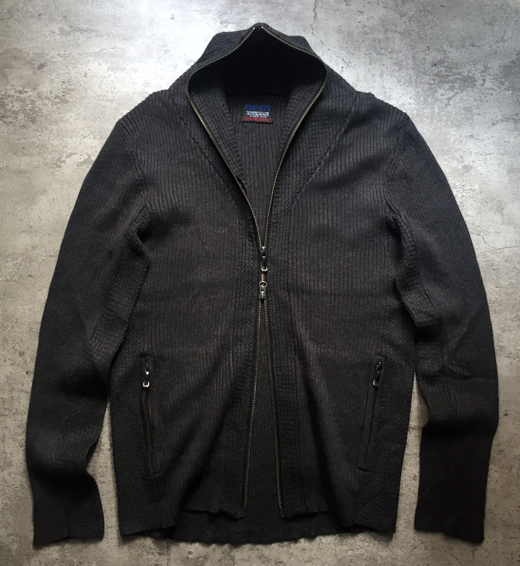 Nicole Club Nicole Club For Man Avant Garde Full Zipper Knitwear Size US M / EU 48-50 / 2 - 3 Thumbnail