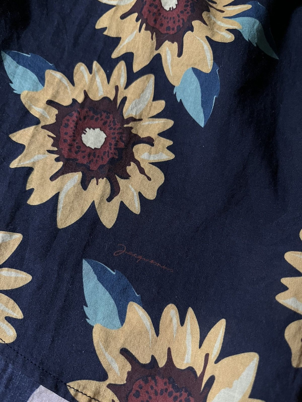 Jacquemus Jacquemus sunflower black button up shirt Size US L / EU 52-54 / 3 - 6 Thumbnail