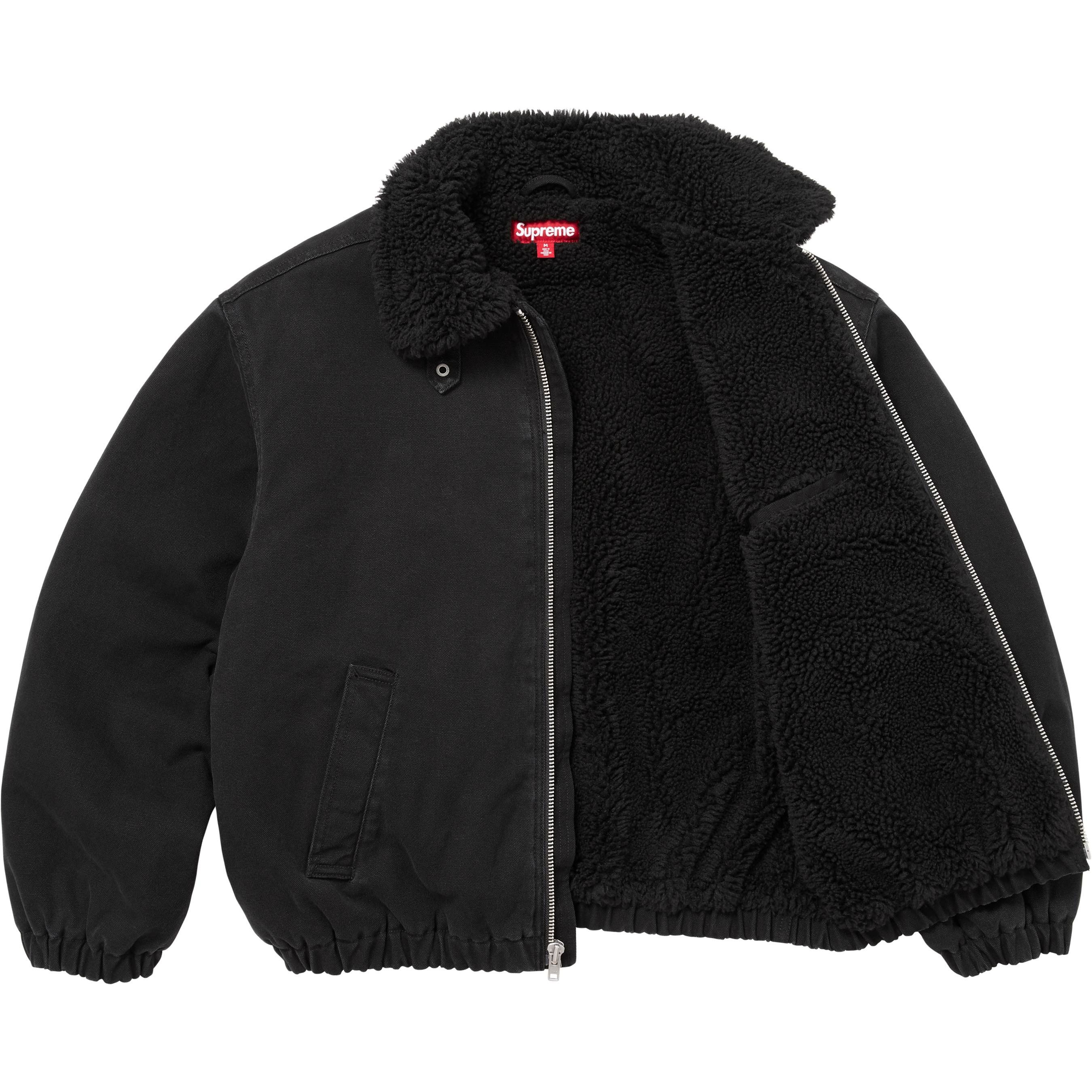 Supreme Supreme Faux Shearling Lined Bomber Jacket Size US XXL / EU 58 / 5 - 2 Thumbnail