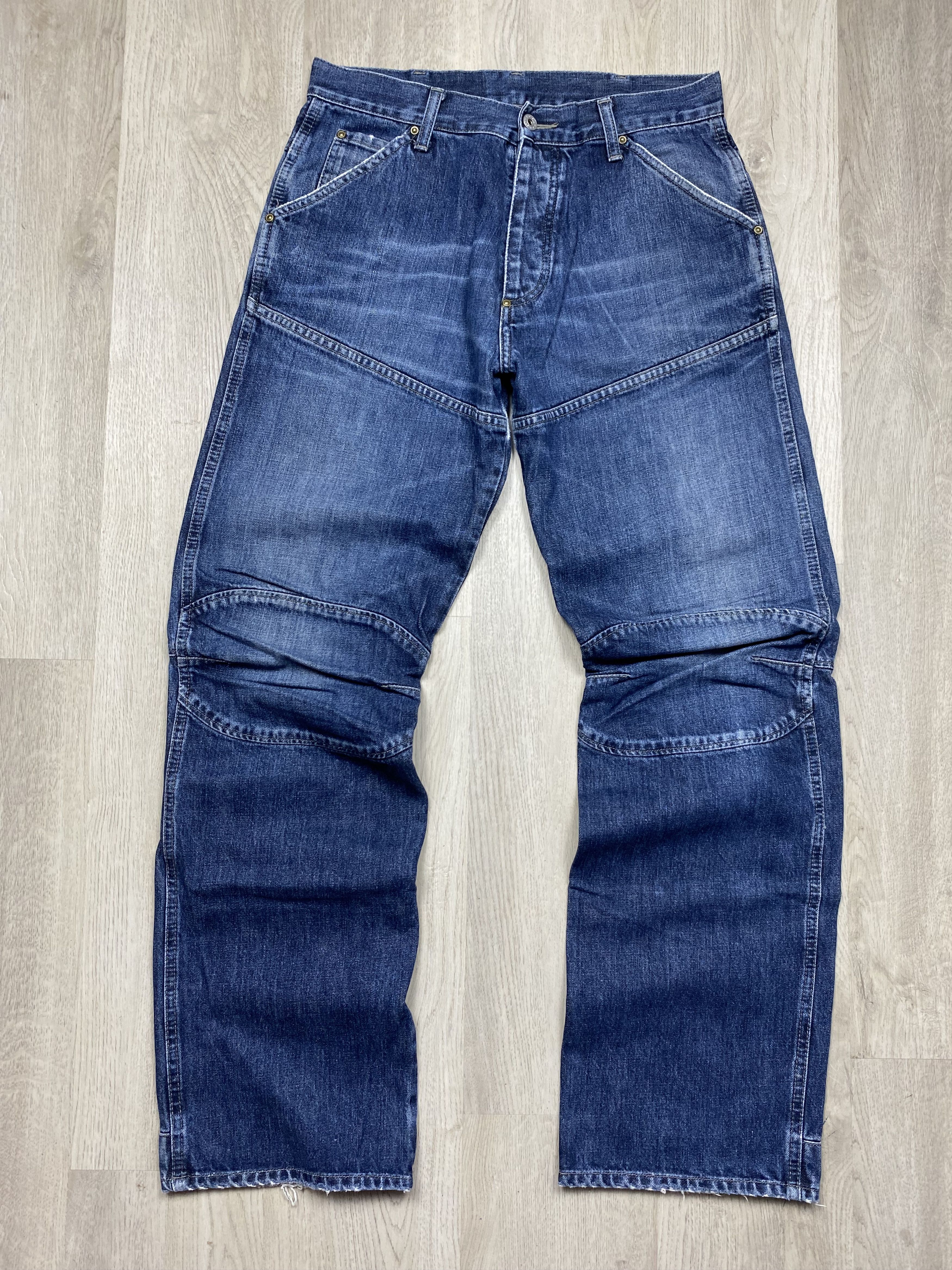 G-Star G Star Raw Vintage Elwood Denim Double Knee Pants Jeans Size US 32 / EU 48 - 1 Thumbnail