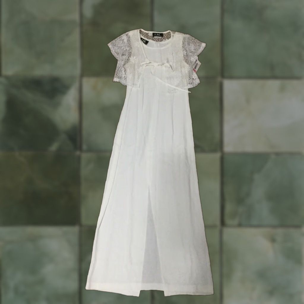 Vintage I.N. San Francisco White Dress & Jacket Juniors’ Size 3 MADE IN USA Size XS / US 0-2 / IT 36-38 - 1 Thumbnail