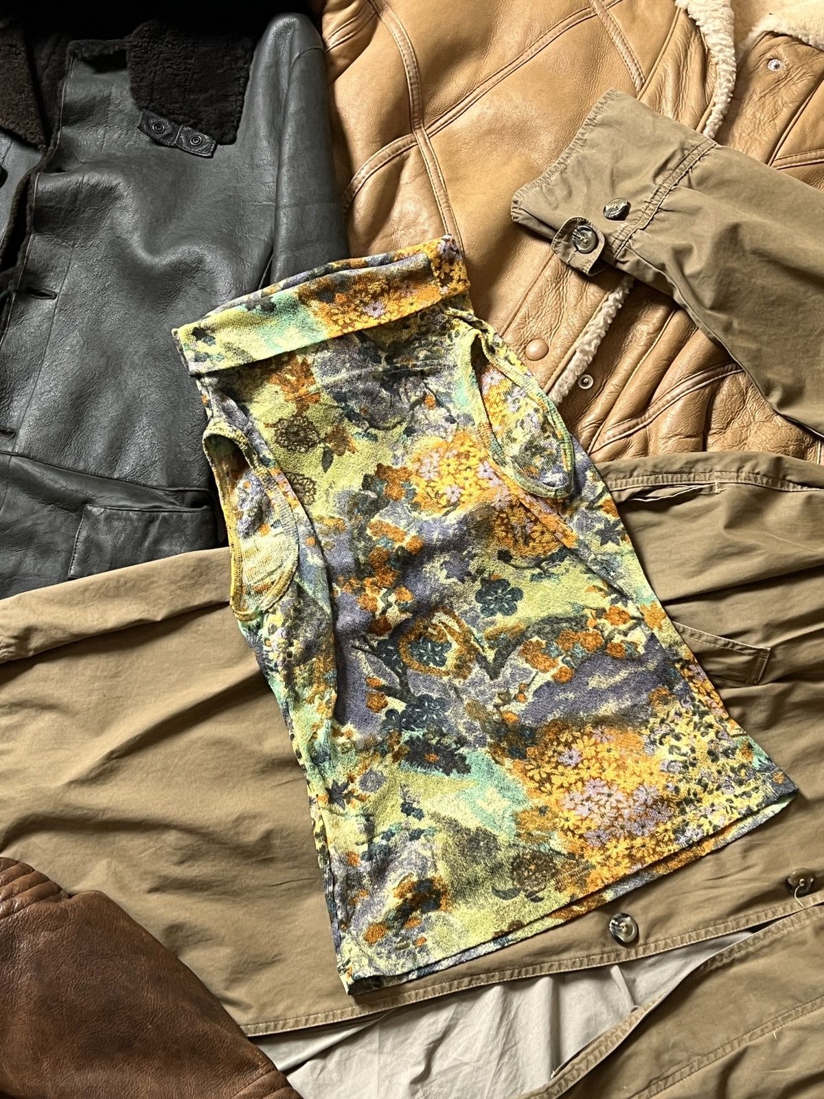 Other Bitte Kai Rand Vintage Avant Garde Floral Blouse JPG Etro Size L / US 10 / IT 46 - 5 Thumbnail