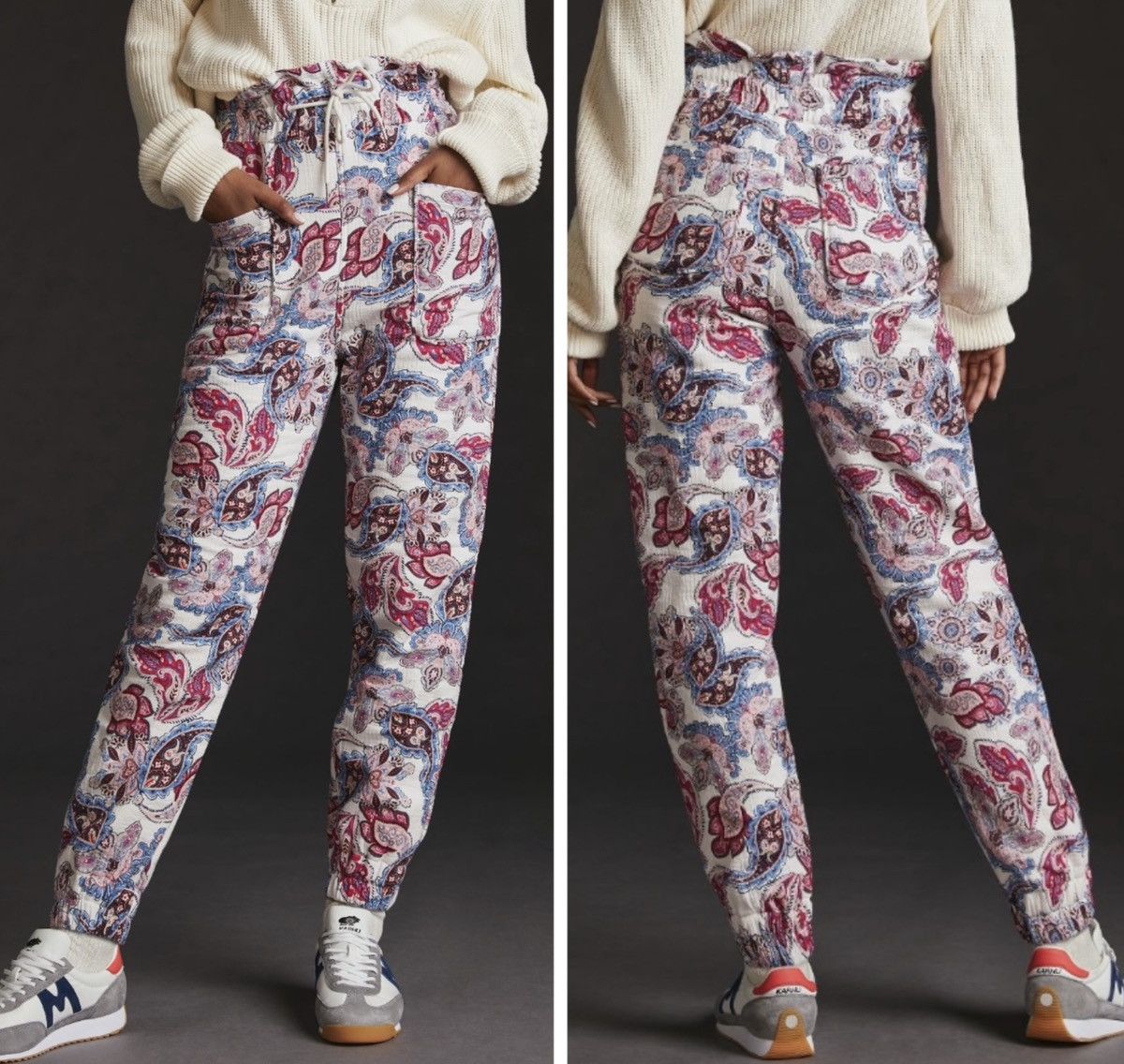 Magali Pascal High-Waisted Double Layered Pants Size XS