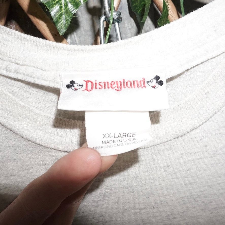 Disney XXL - Vintage Y2K Disneyland rainbow 1990s embroider t-shirt Size US XXL / EU 58 / 5 - 3 Thumbnail