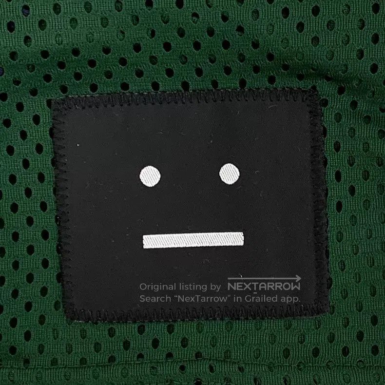 Acne Studios Acne Studios Dark green smiley face cotton sleeveless open Size US XS / EU 42 / 0 - 6 Thumbnail
