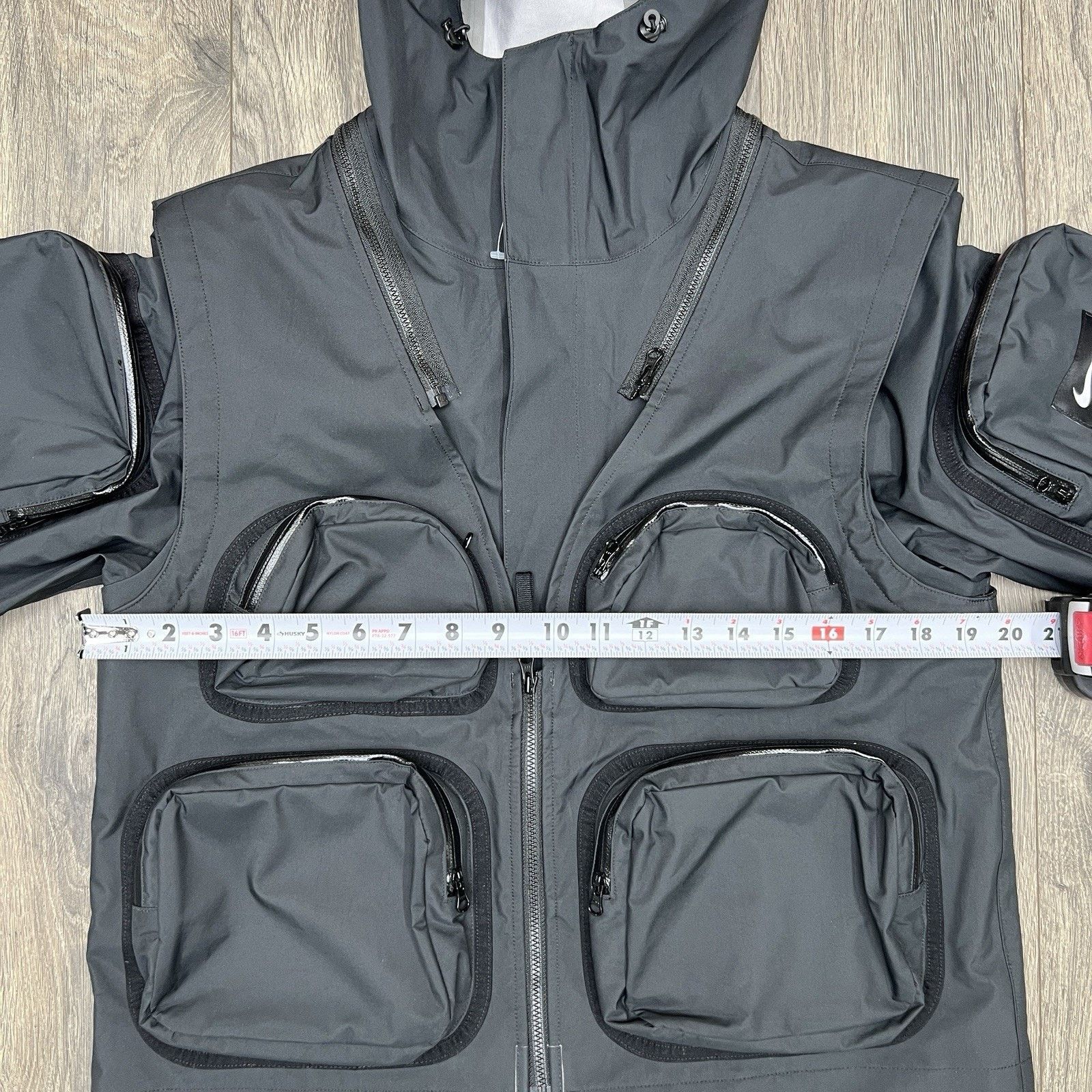 Nike Nike x Undercover Parka Jacket Size XS Black 2 in 1 Vest Zip Size US XS / EU 42 / 0 - 4 Thumbnail