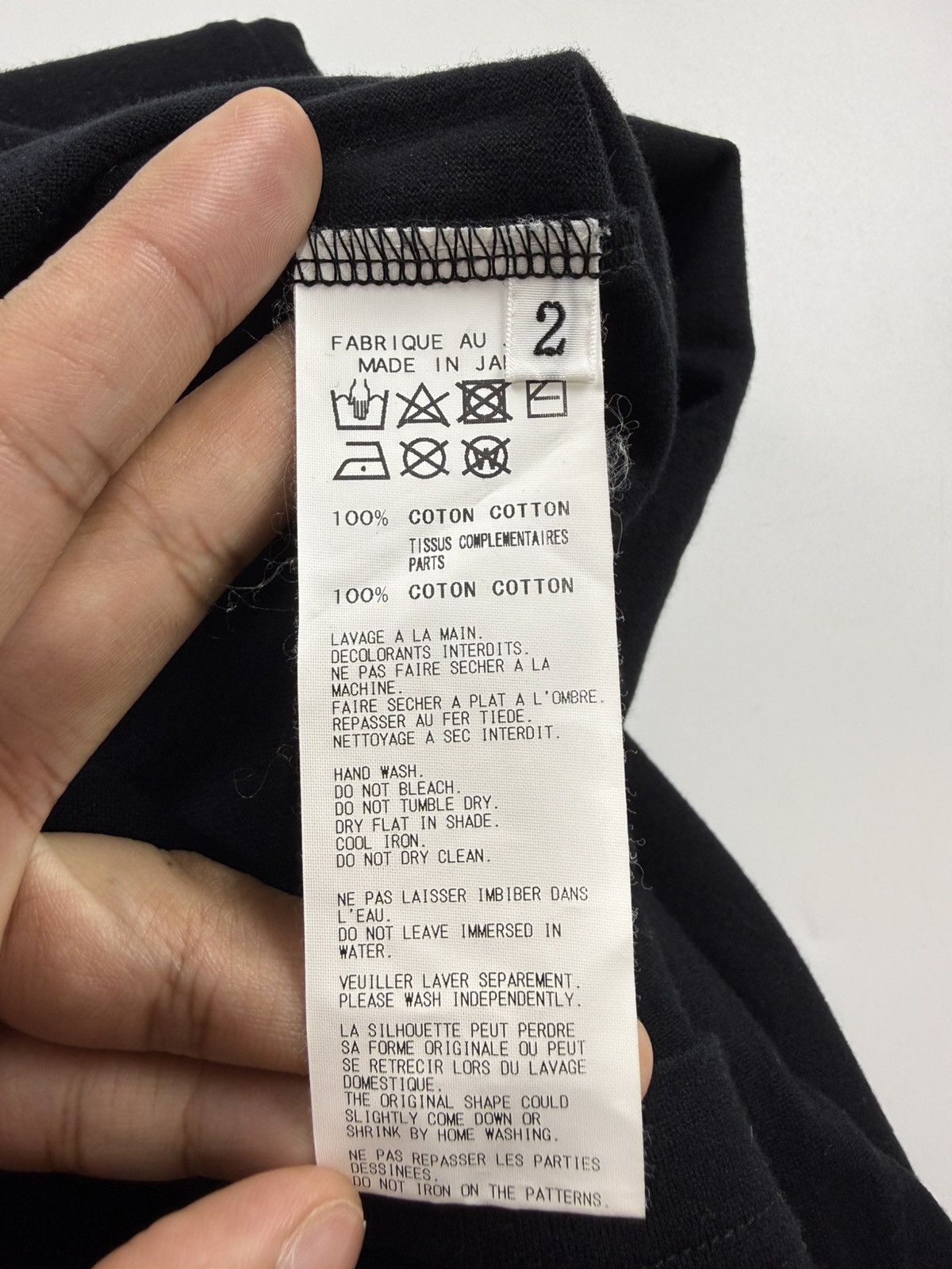 Yohji Yamamoto Yohji Yamamoto BYOHJI Long Sleeve Size US L / EU 52-54 / 3 - 6 Thumbnail