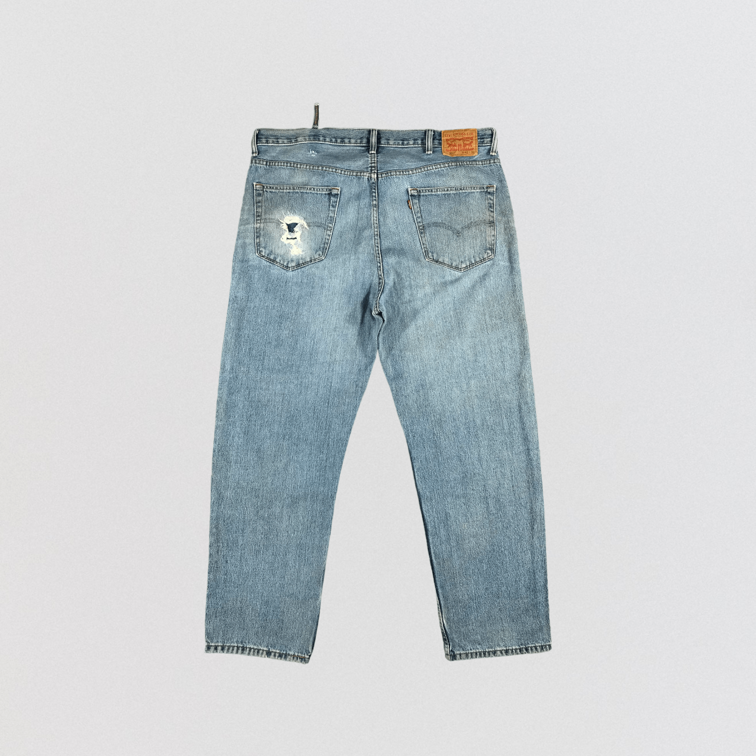 Levi's × Vintage Vintage Levis 550 Earth Tone Jeans-JM2125 Size US 43 - 2 Thumbnail