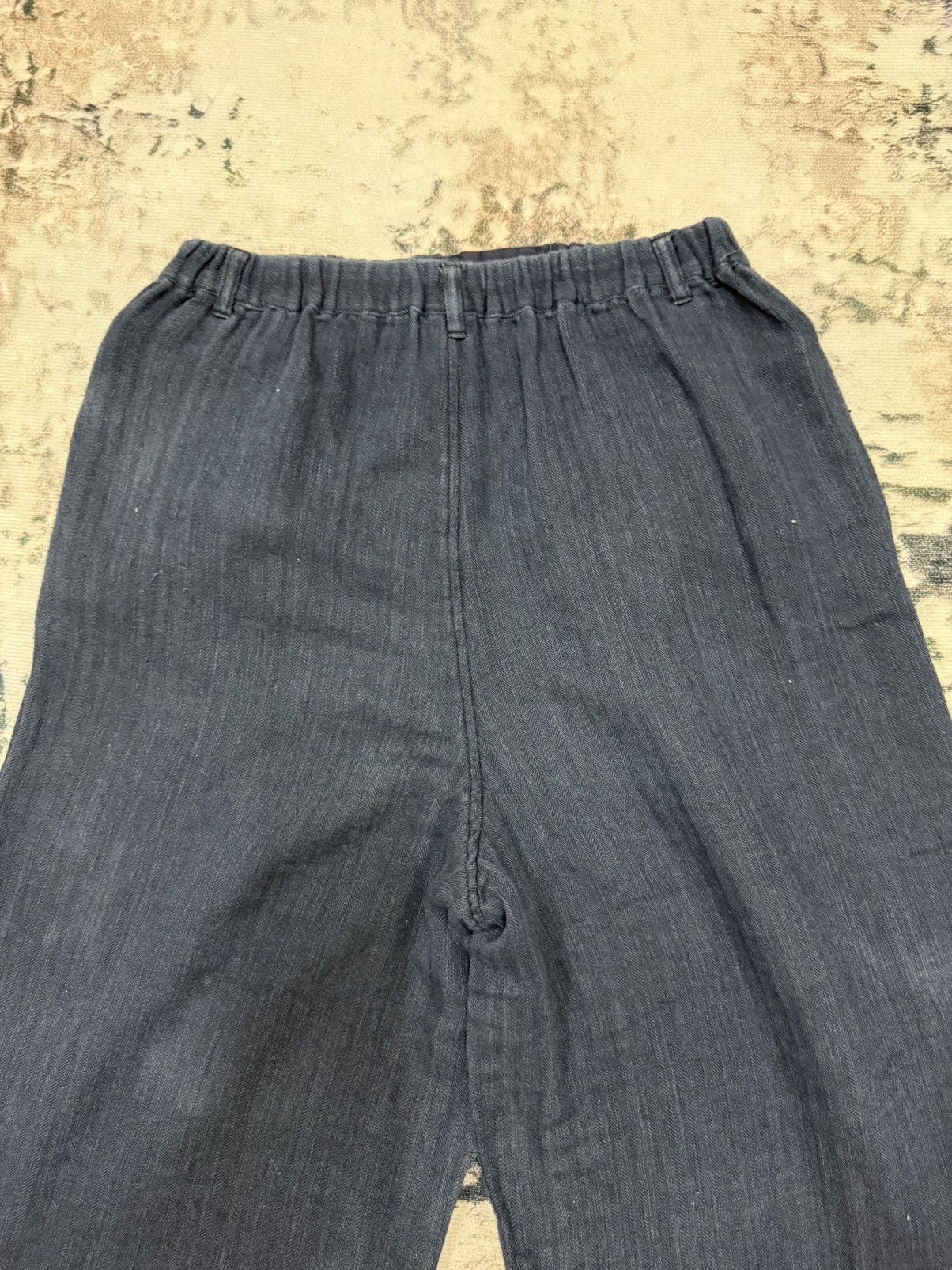Issey Miyake × Japanese Brand × Vintage Vintage Plantation Issey Miyake Linen Flare Palazo Pants Size 28" / US 6 / IT 42 - 10 Thumbnail