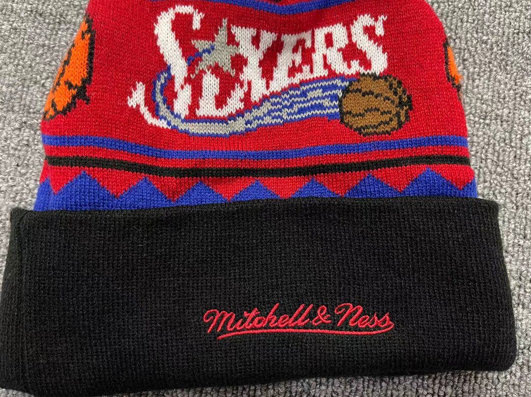Mitchell & Ness Mitchell & Ness Knit Beanie Q5 Size ONE SIZE - 4 Thumbnail
