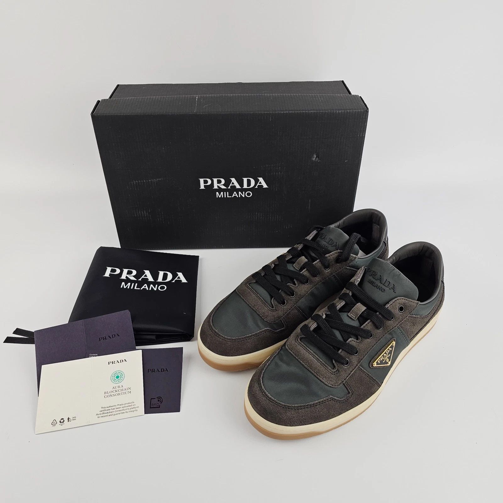 Prada PRADA Downtown Multicolor Sneakers New & Authentic Size US 11 / EU 44 - 3 Thumbnail