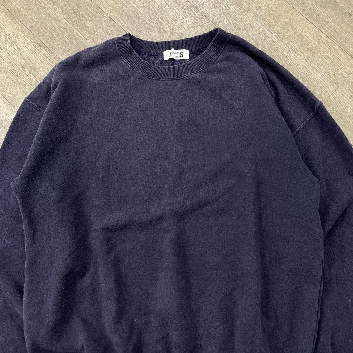Issey Miyake Sun Faded💥 Tsumori Chisasto Issey Miyake Big Logo Sweatshirt Size US M / EU 48-50 / 2 - 10 Thumbnail