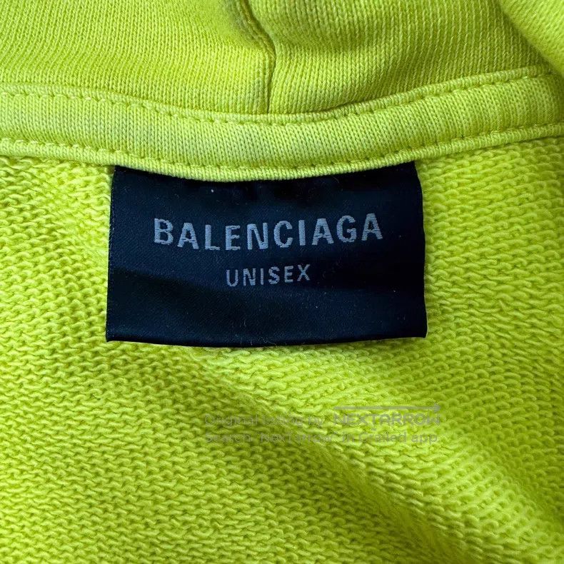 Balenciaga Balenciaga Chest Red Flame Letter Logo Printed Hoodie Size US M / EU 48-50 / 2 - 4 Thumbnail