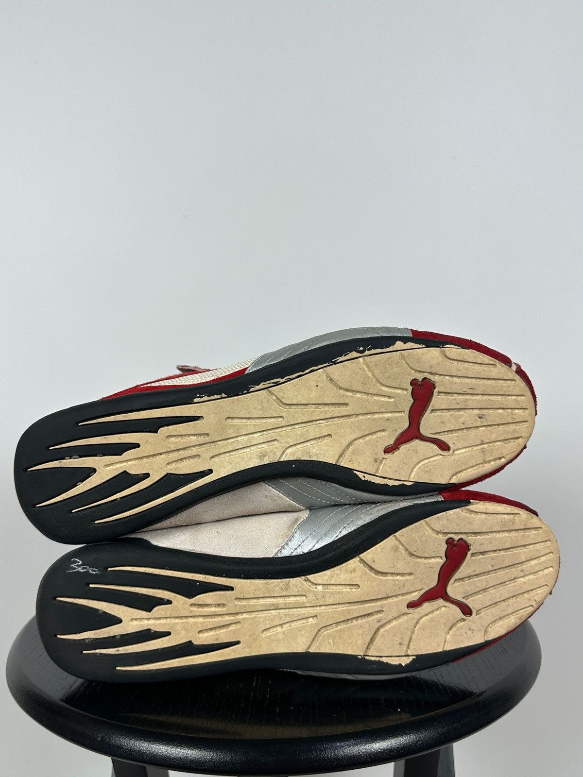 Puma Vintage Puma F1 KartCat SpeedCat Red Suede Sneakers Size US 10 / EU 43 - 20 Thumbnail