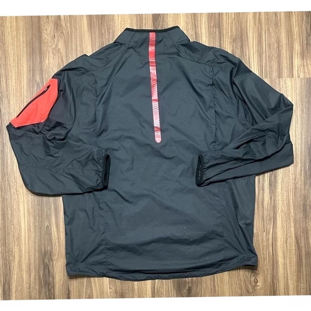 Nike Nike 1/2 Zip Lockdown Jacket Pullover Windbreaker Black Men XL Davidson Wildcats Vented Size US XL / EU 56 / 4 - 8 Thumbnail