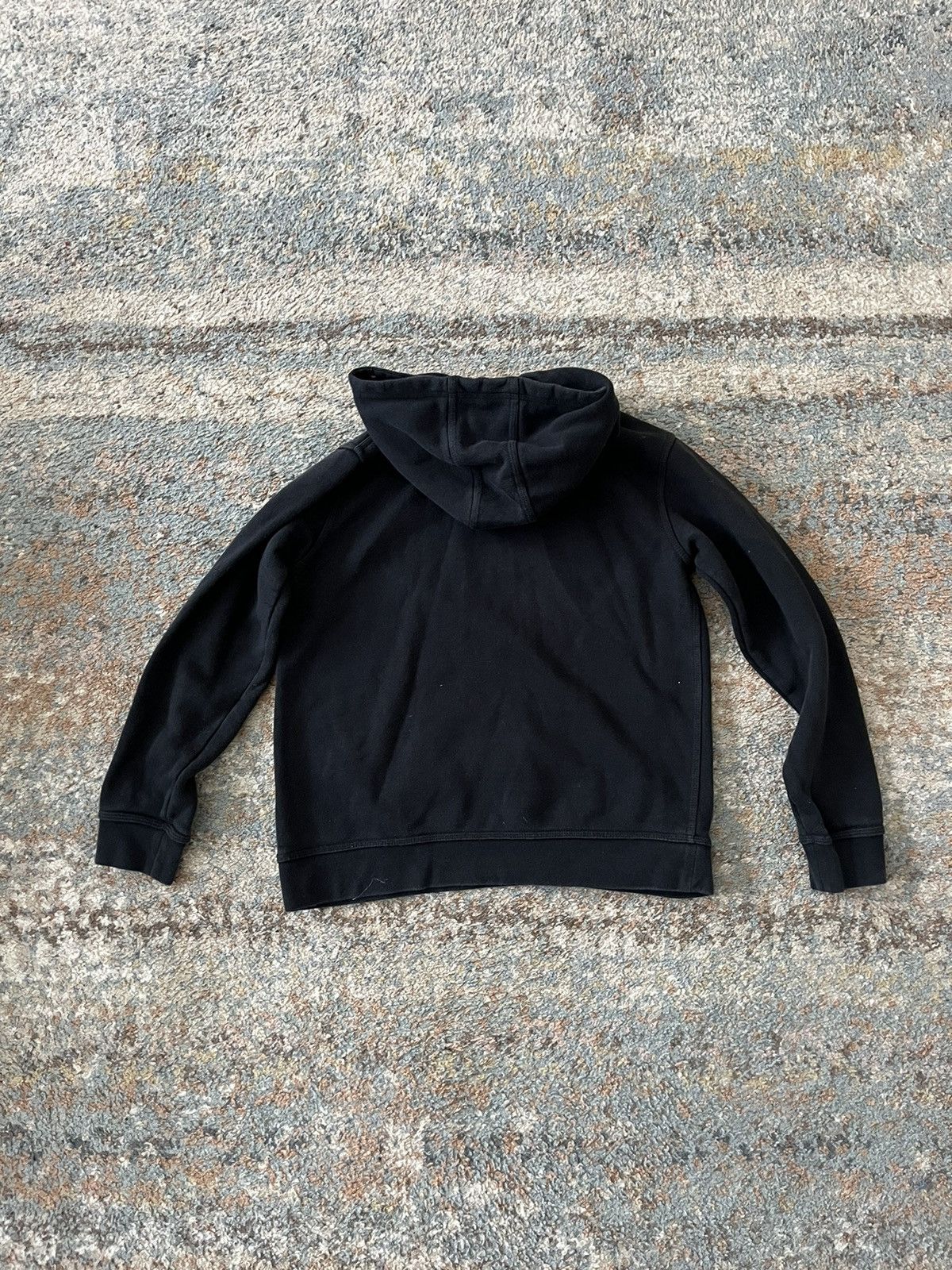 Nike × Vintage VTG 90s Nike Small Swoosh Hoodie Size US XS / EU 42 / 0 - 6 Thumbnail