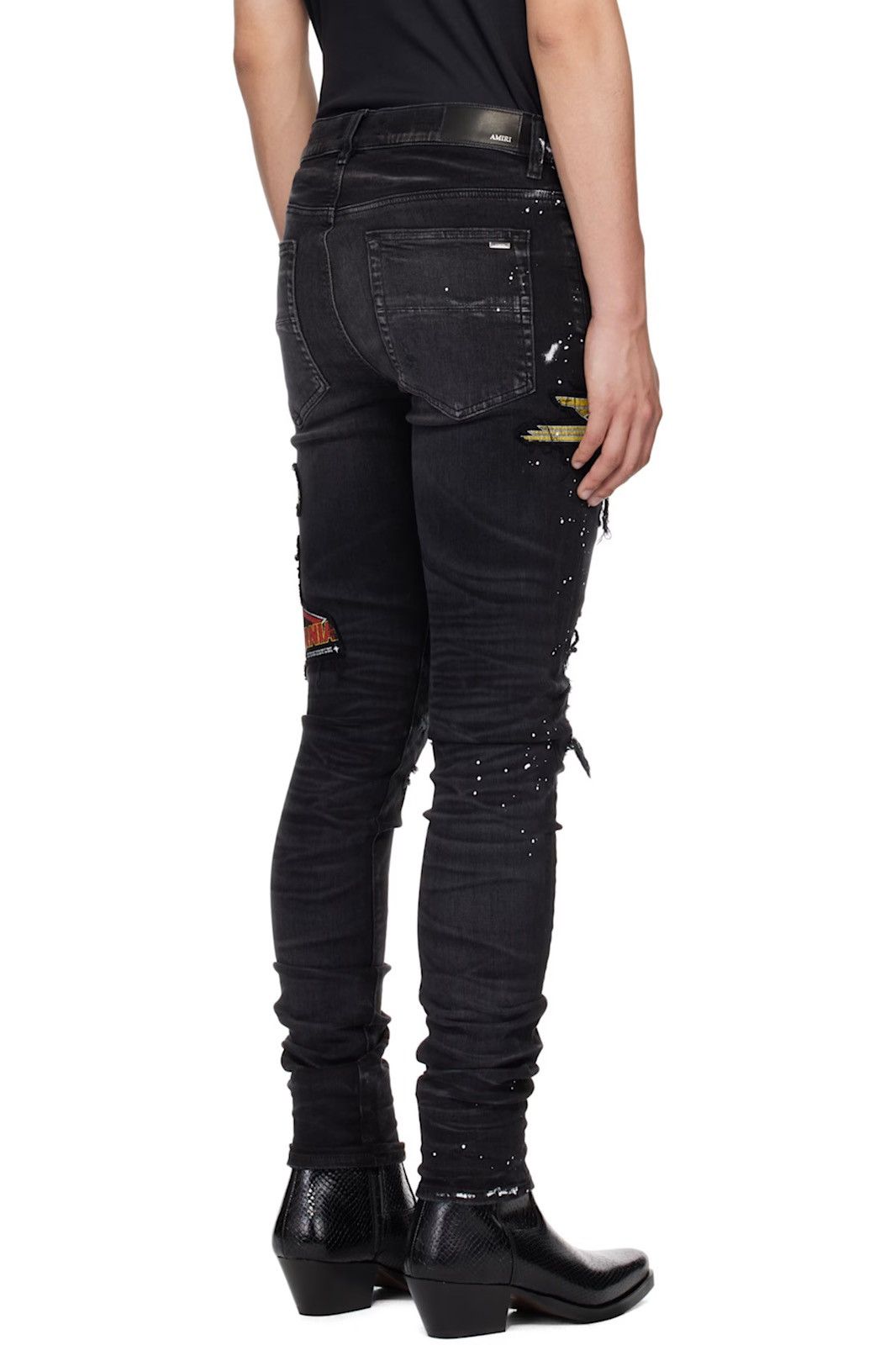 Amiri Amiri California eagle patch jeans Size US 32 / EU 48 - 14 Thumbnail