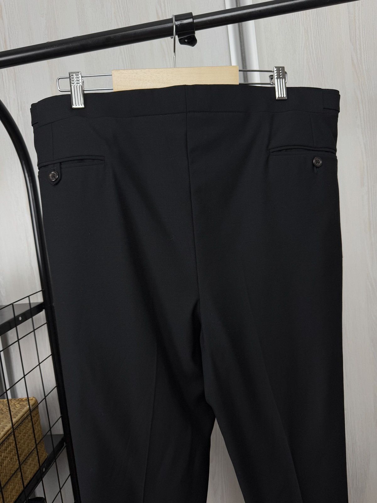Polo Ralph Lauren Polo Ralph Lauren vintage black classic suit pants trousers Size 44R - 5 Thumbnail