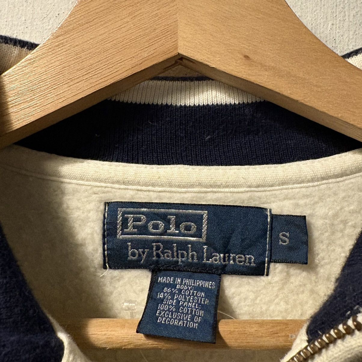 Polo Ralph Lauren Very Rare Pieces ! Polo Wing Quarter Zip Sweatshirt Size US S / EU 44-46 / 1 - 2 Thumbnail