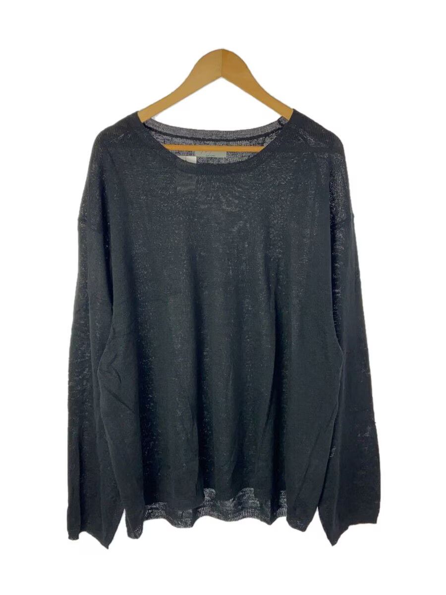 YOHJI YAMAMOTO POUR HOMME/Acrylic linen cotton knit