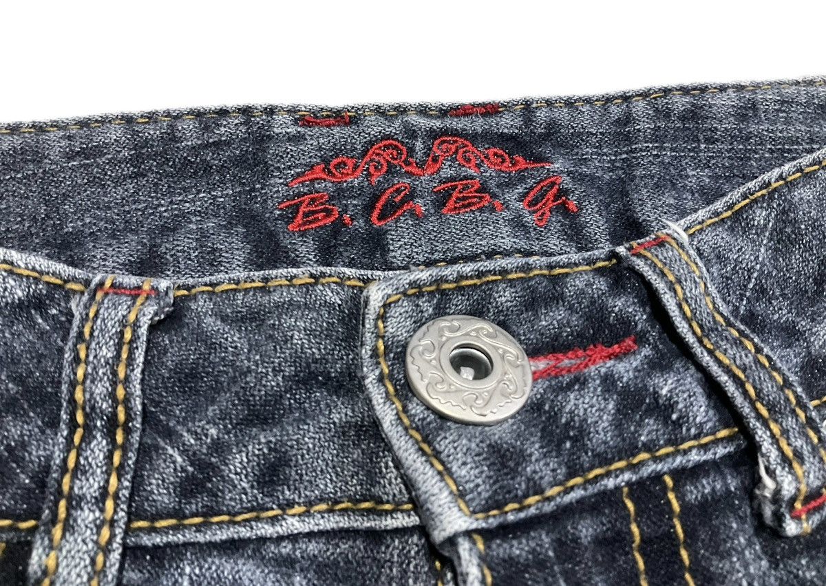 Hysteric Glamour × If Six Was Nine × Japanese Brand 🔥Sick Y2K Bcbg Cross Skull Rivet Studded Flared Denim Size US 30 / EU 46 - 10 Thumbnail
