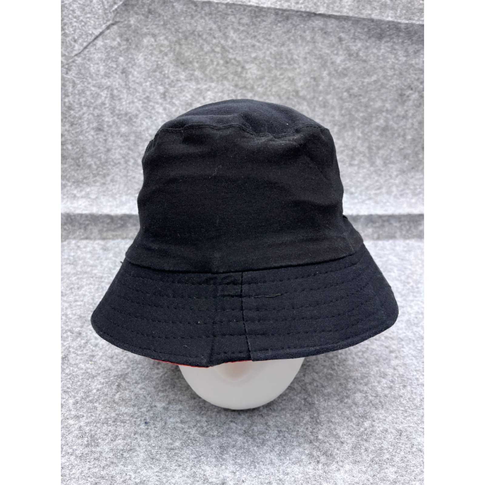 Vintage Sun Bucket Hat Adult One Size Blue Polyester Camp Fish Beach Reversible Size ONE SIZE - 6 Thumbnail