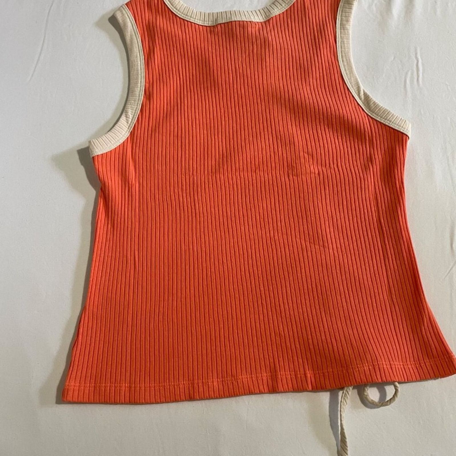 Daydreamer Daydreamer Women’s Backstage Ribbed Ruched New Tank XL Size XL / US 12-14 / IT 48-50 - 9 Thumbnail