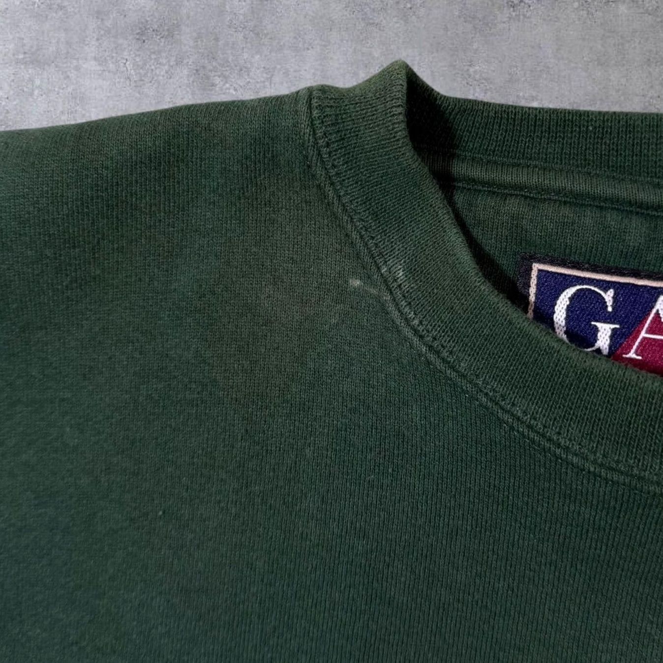 NFL VINTAGE Galt Sand 1996 NFL Green Bay Packers Football Graphic Green Sweatshirt XL Large Mens Pullover Sweatshirt Green Logo USA Football Decade 90s Size US L / EU 52-54 / 3 - 6 Thumbnail