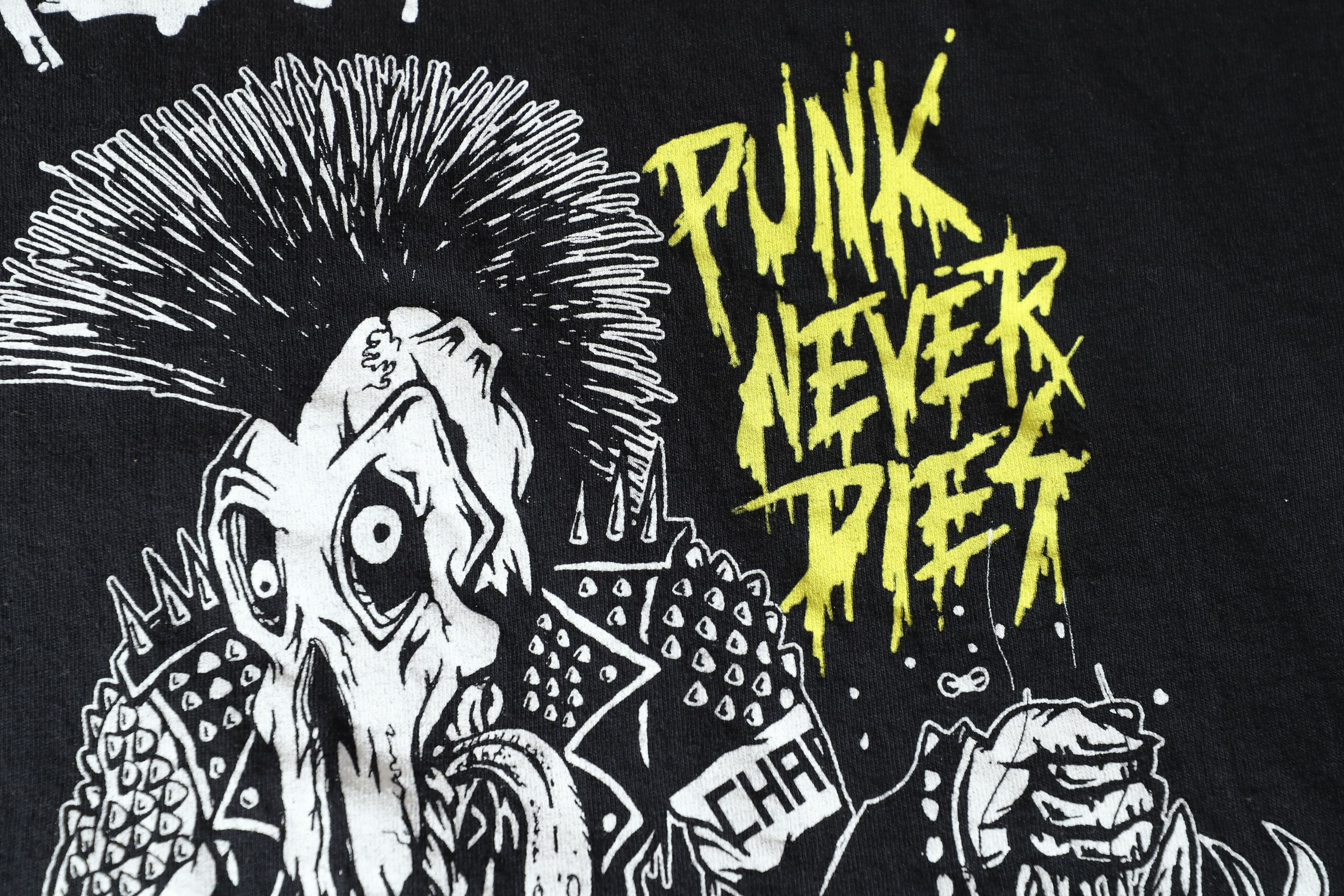 Band Tees The Casualties Punk Never Dies Stand and Fight Tee (XL) Size US XL / EU 56 / 4 - 6 Thumbnail