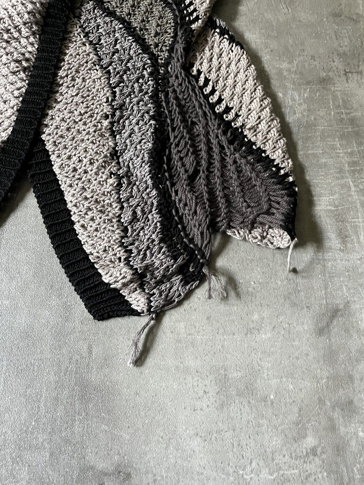 Rick Owens Rick Owens Island ss13 psycho knit vest Size US M / EU 48-50 / 2 - 2 Thumbnail