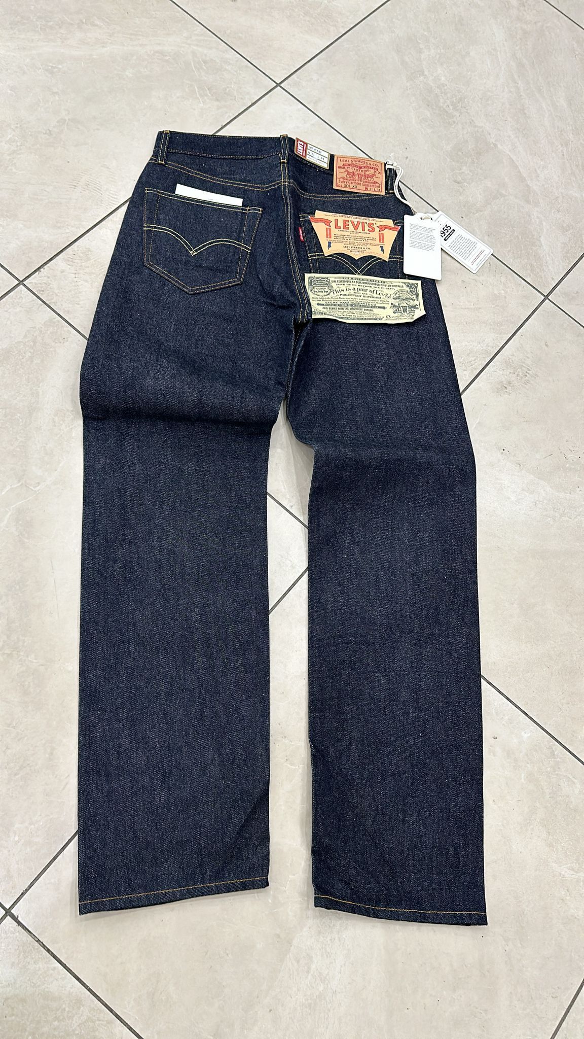 Levi's Vintage Clothing LVC Levi's Vintage Clothing 1955 501XX BigE Selvedge Jeans Size US 31 - 2 Thumbnail