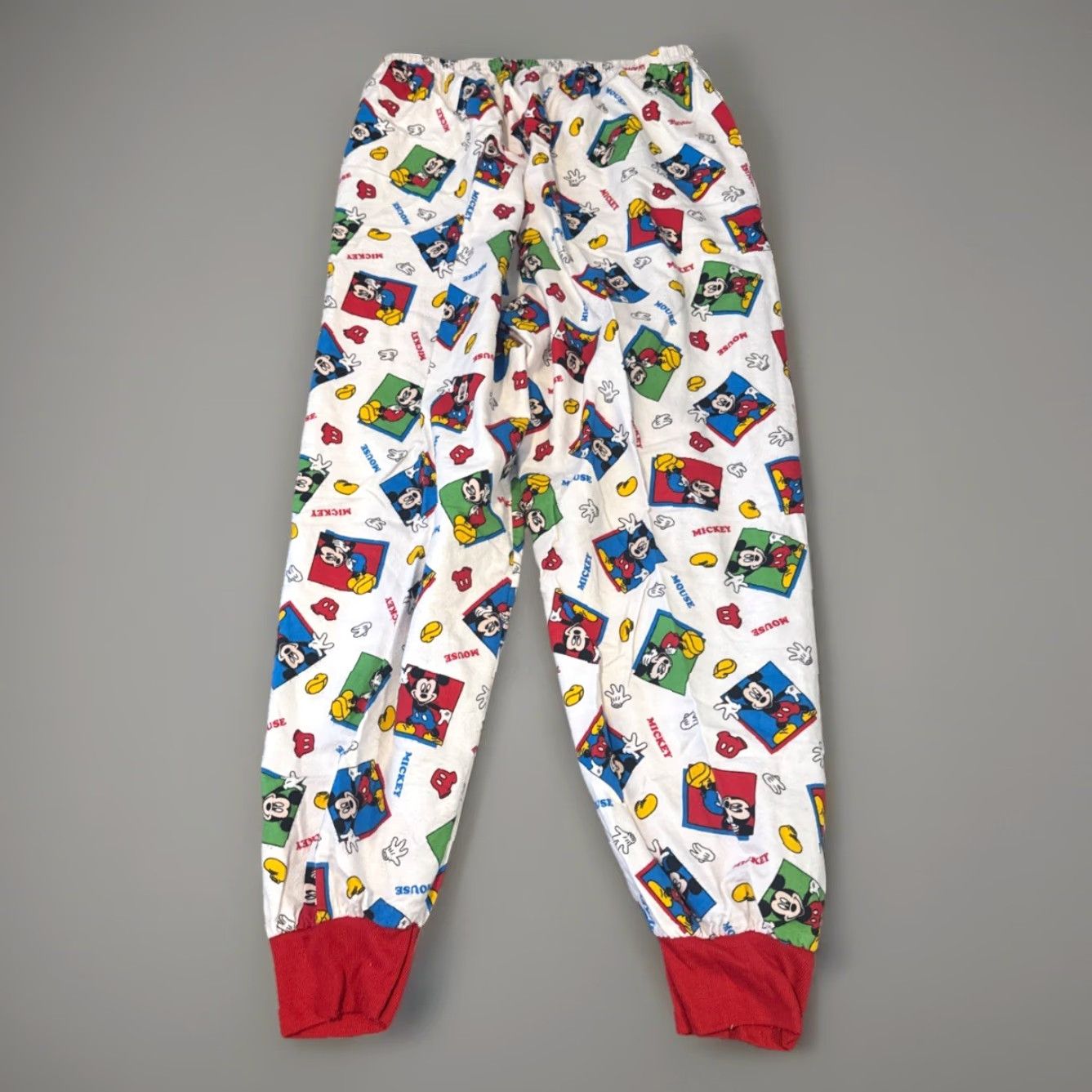 Disney VINTAGE Disney Mickey Unlimited All Over Print Pajamas Sleep Top + Pants Large Size L / US 10 / IT 46 - 5 Thumbnail