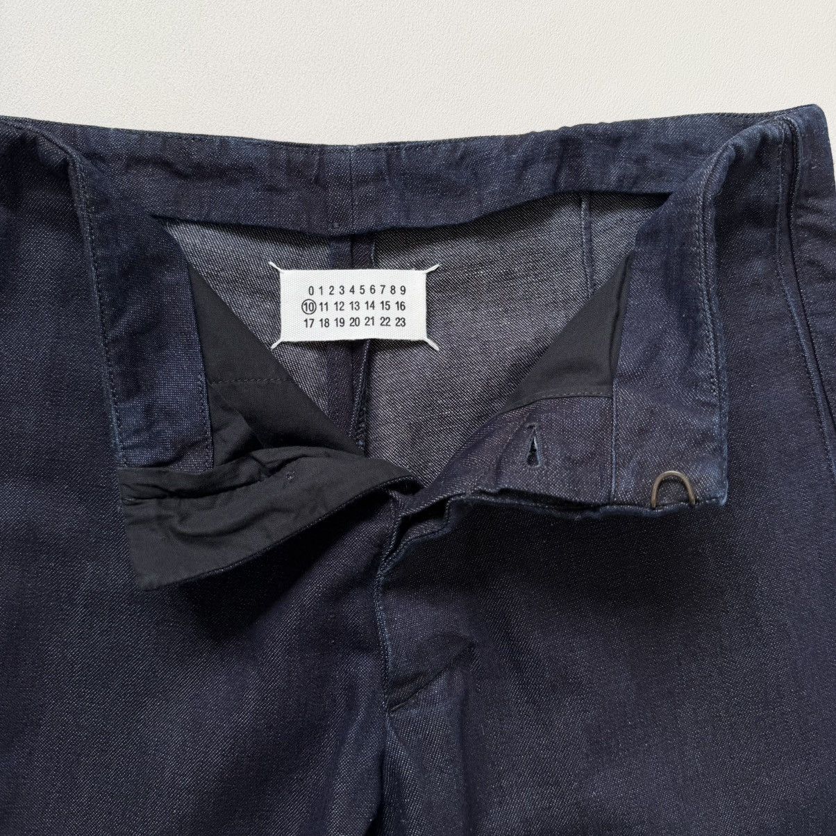 Maison Margiela S/S 11 Blue Denim ‘Mini Side Pocket’ Pants Size US 32 / EU 48 - 4 Thumbnail