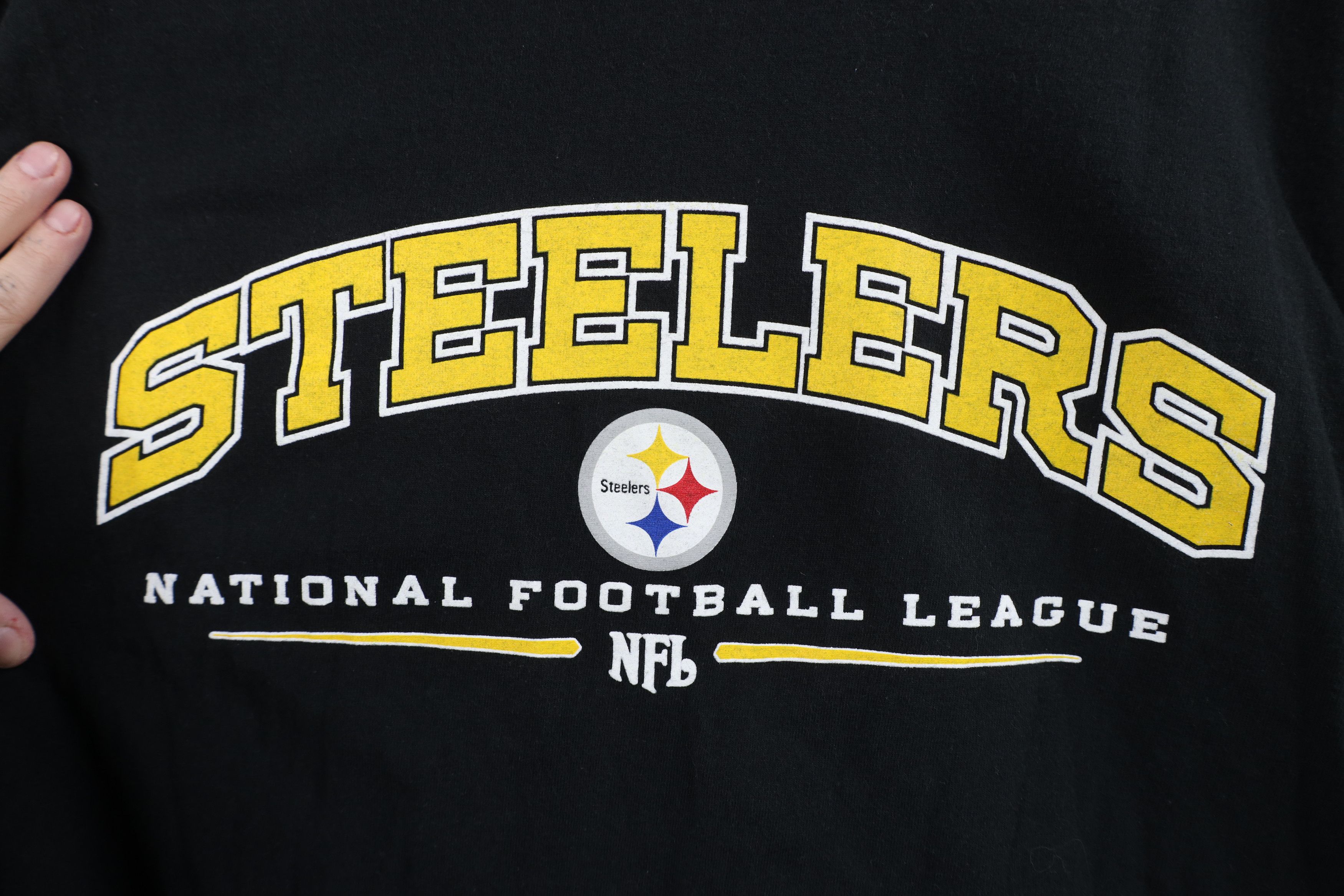 Vintage Vintage Pittsburgh Football Long Sleeve T-Shirt Black Size US M / EU 48-50 / 2 - 6 Thumbnail
