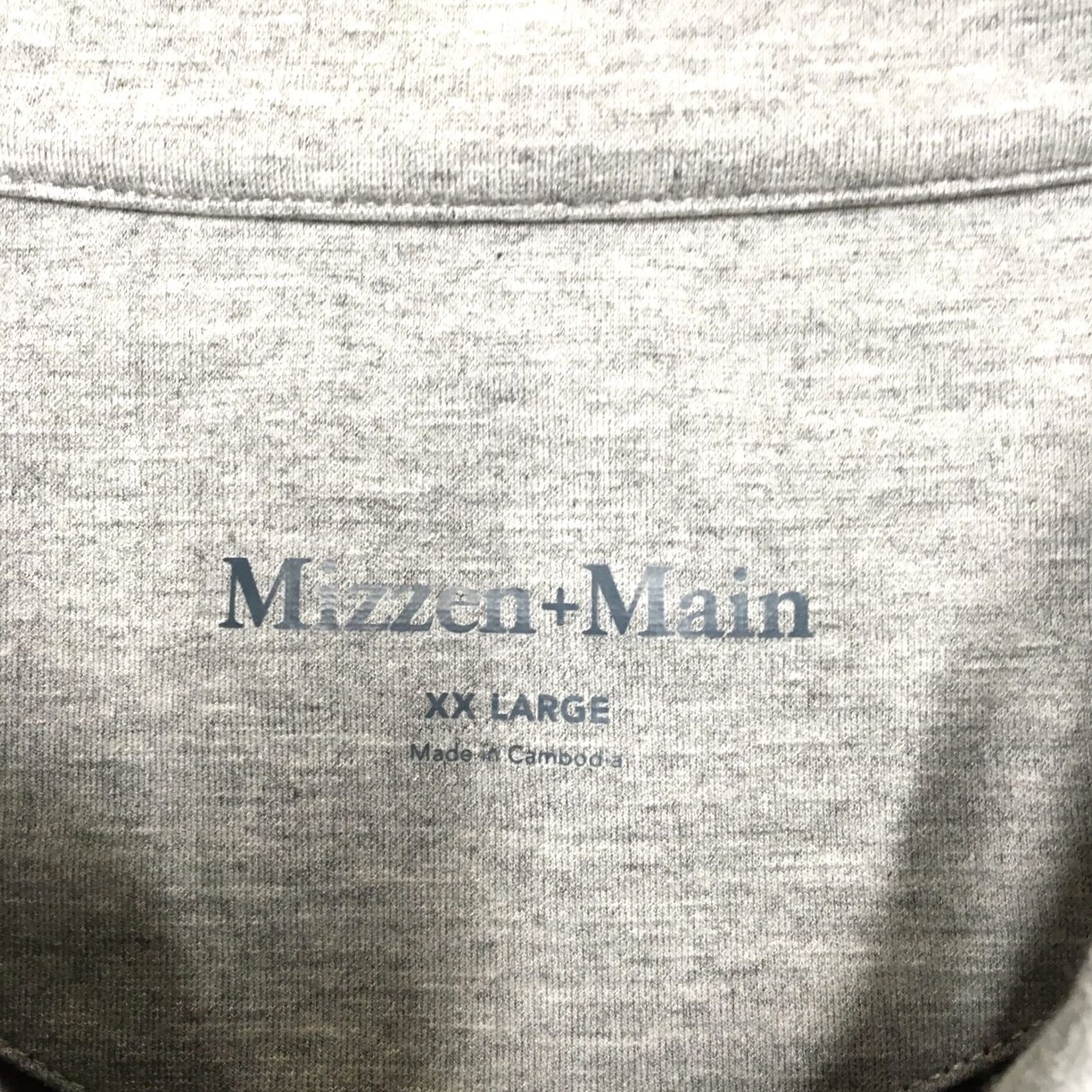 Mizzen+Main Mizzen+Main Proflex Quarter Zip Mens 2XL Dark Red Performance Golf Pullover Shirt (Mock Neck, 1/4 Zip) Size US XXL / EU 58 / 5 - 6 Thumbnail
