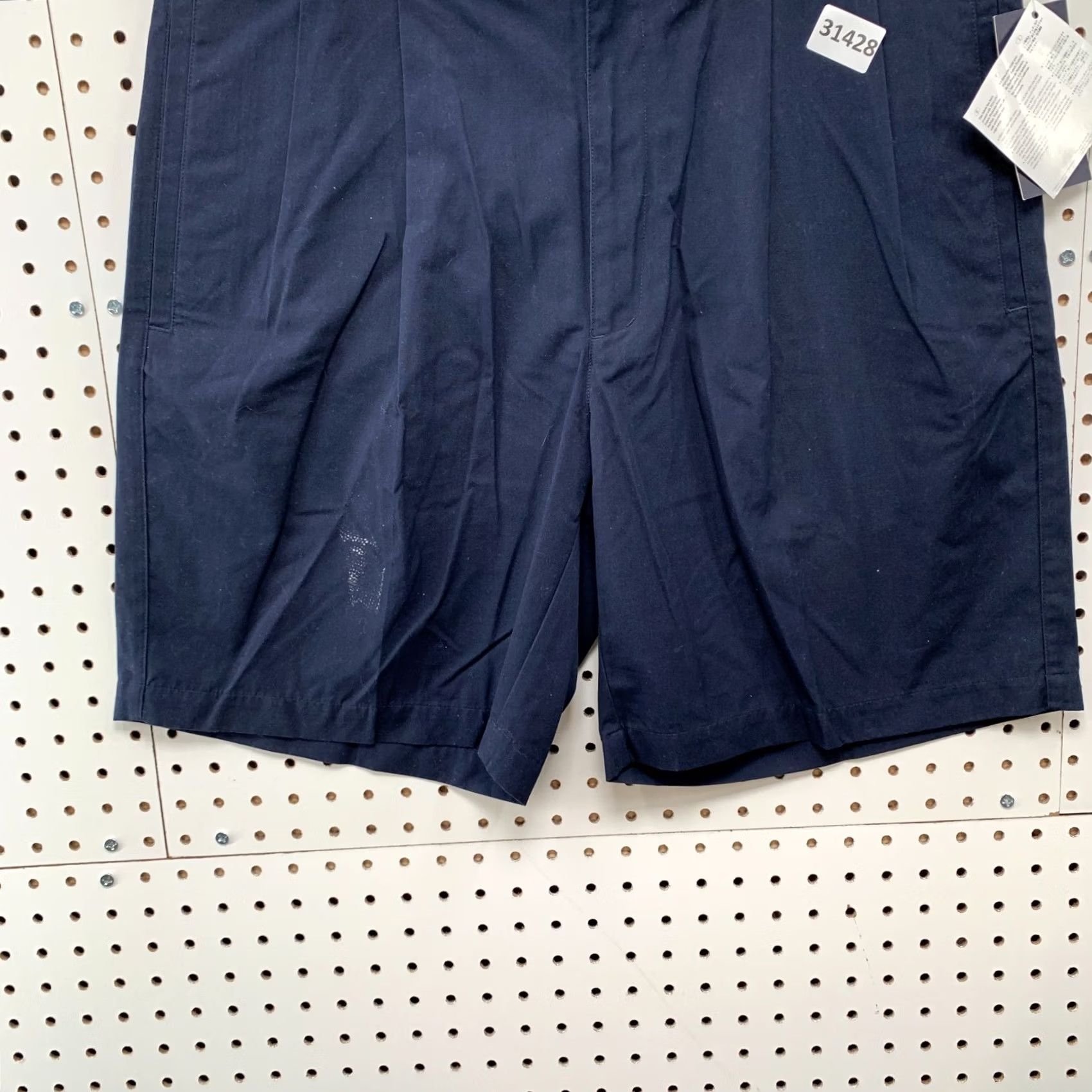 Vintage Grand Slam CHino Shorts Mens Size 36x8 Navy Blue Casual TEFLON NWT Size US 36 / EU 52 - 6 Thumbnail