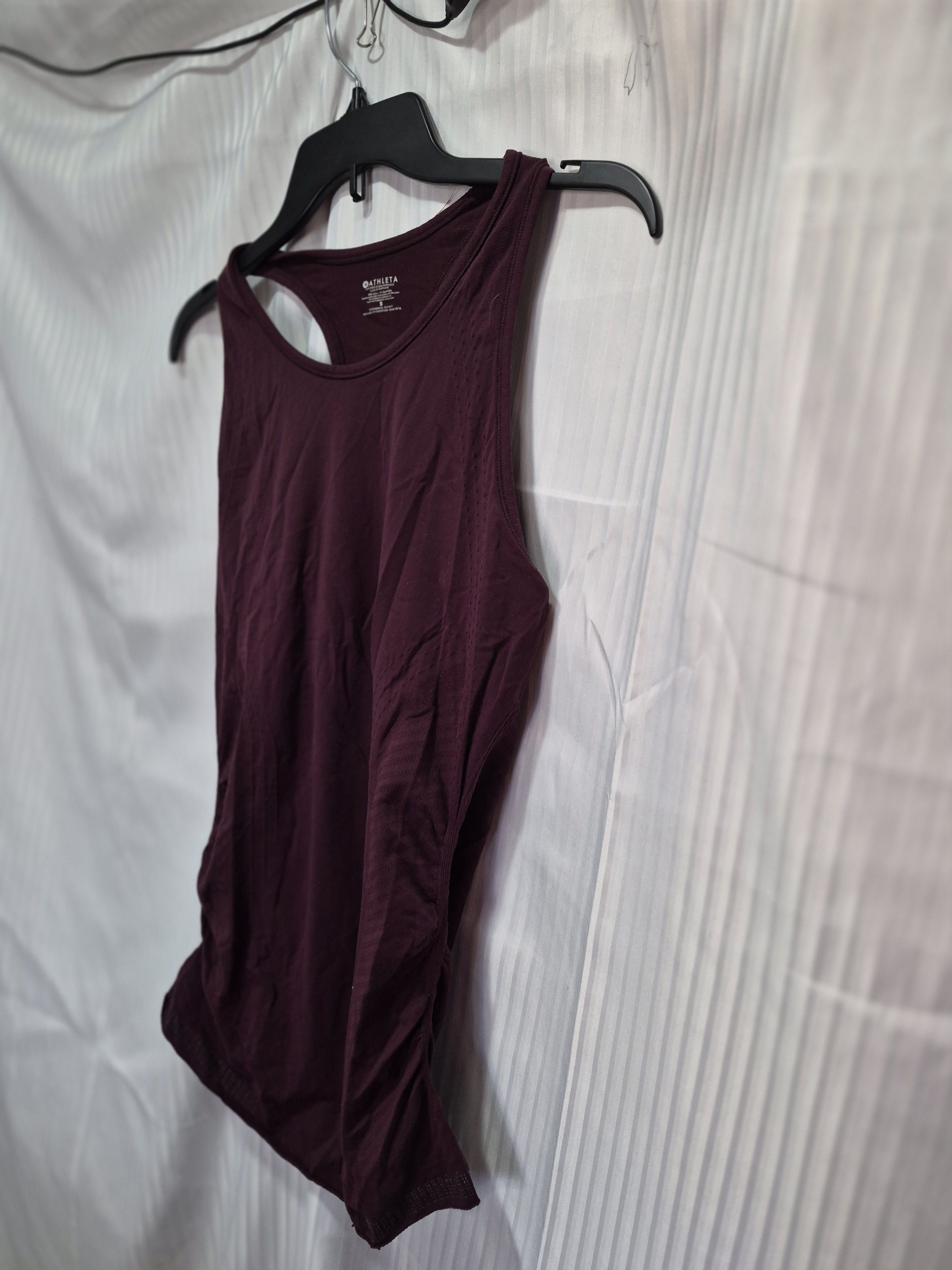 Athleta Athleta Women's Small Racerback Tank Top - Plum Size S / US 4 / IT 40 - 3 Thumbnail