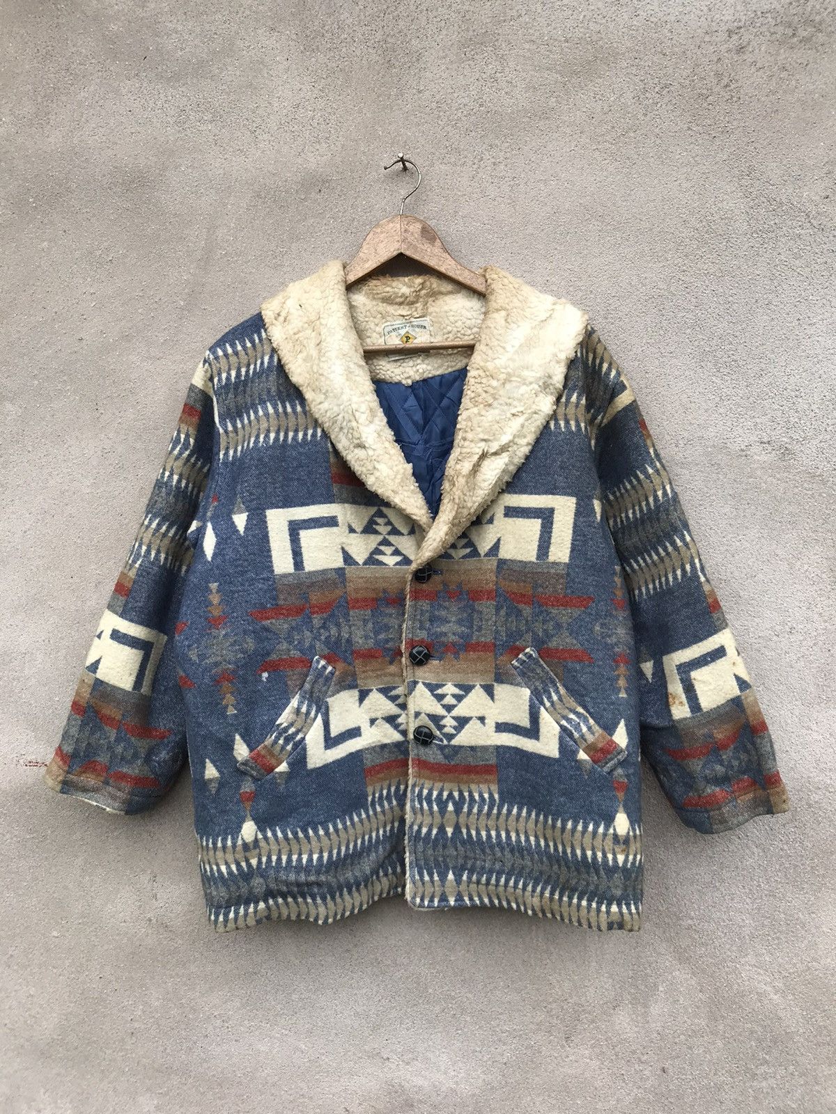 Vintage NARRATIVE NAVAJO SHERPA JACKET Size US M / EU 48-50 / 2 - 4 Thumbnail