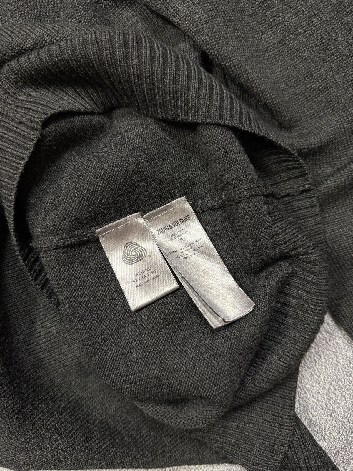 Zadig & Voltaire Zadig & Voltaire Knit Wool Sweater Size S / US 4 / IT 40 - 11 Thumbnail
