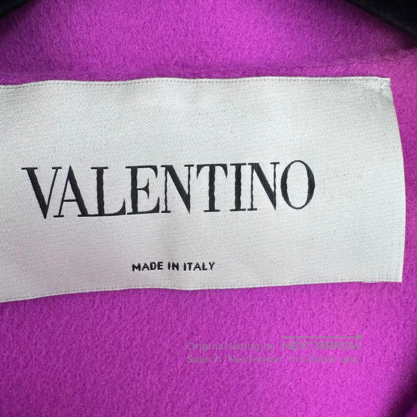 Valentino Valentino Purple Cape Coat Size 40. Size US XS / EU 42 / 0 - 4 Thumbnail