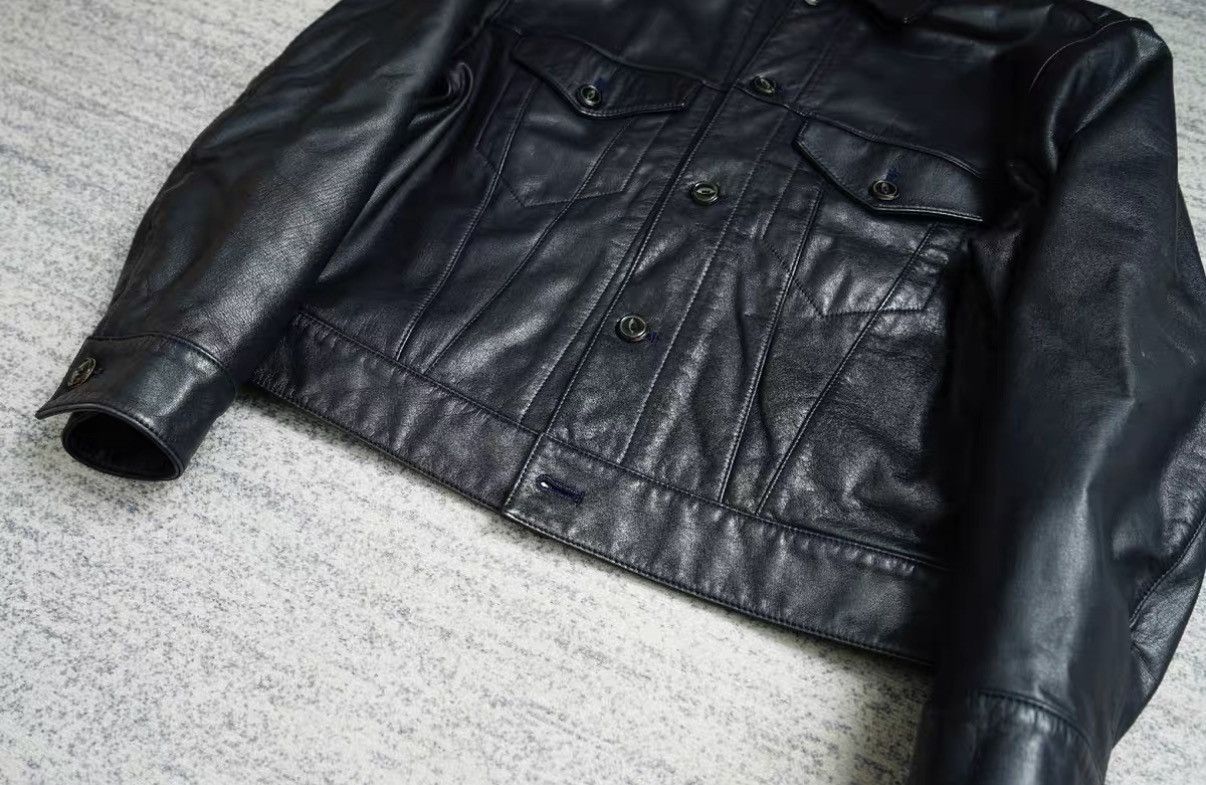 Yohji Yamamoto Yohji Yamamoto Y's Quilted Cowhide Leather Jacket Size US M / EU 48-50 / 2 - 5 Thumbnail