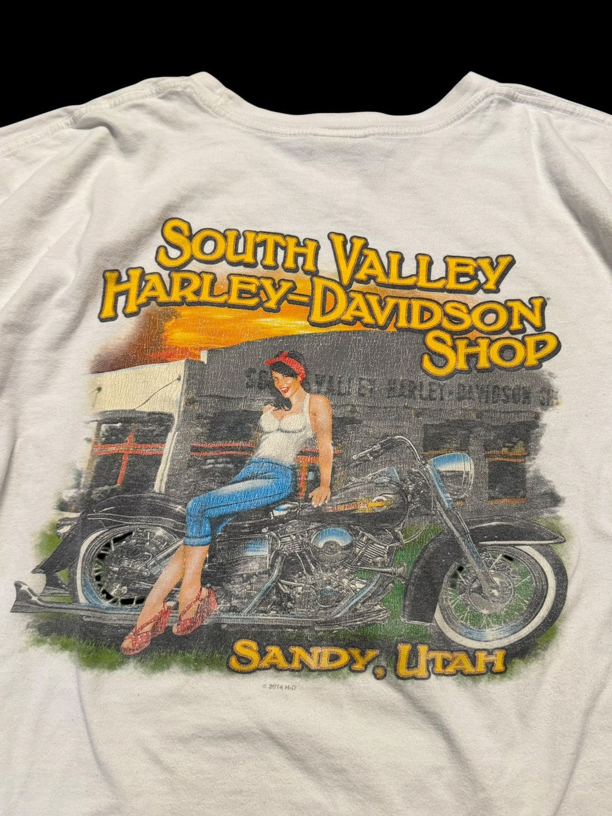 Harley Davidson Harley Davidson motorcycle t shirt Size US XL / EU 56 / 4 - 6 Thumbnail