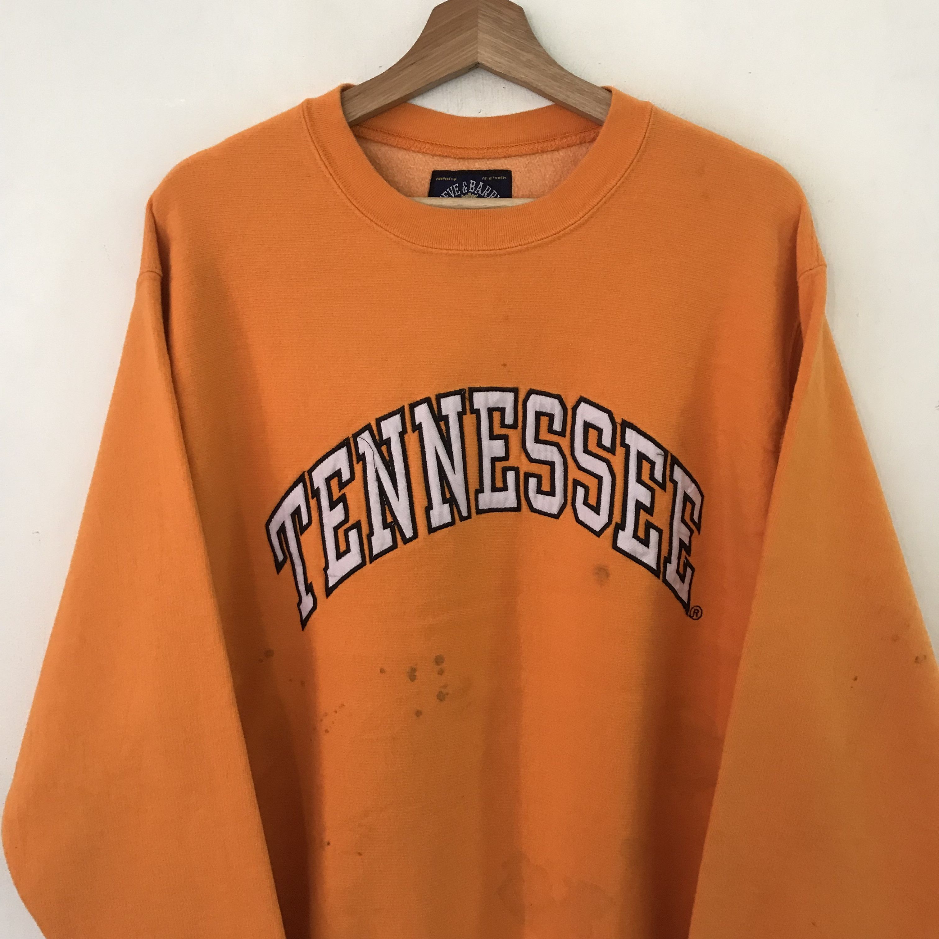 Vintage vintage tenasse sweatshirt dark orange - 556 Size US L / EU 52-54 / 3 - 3 Thumbnail