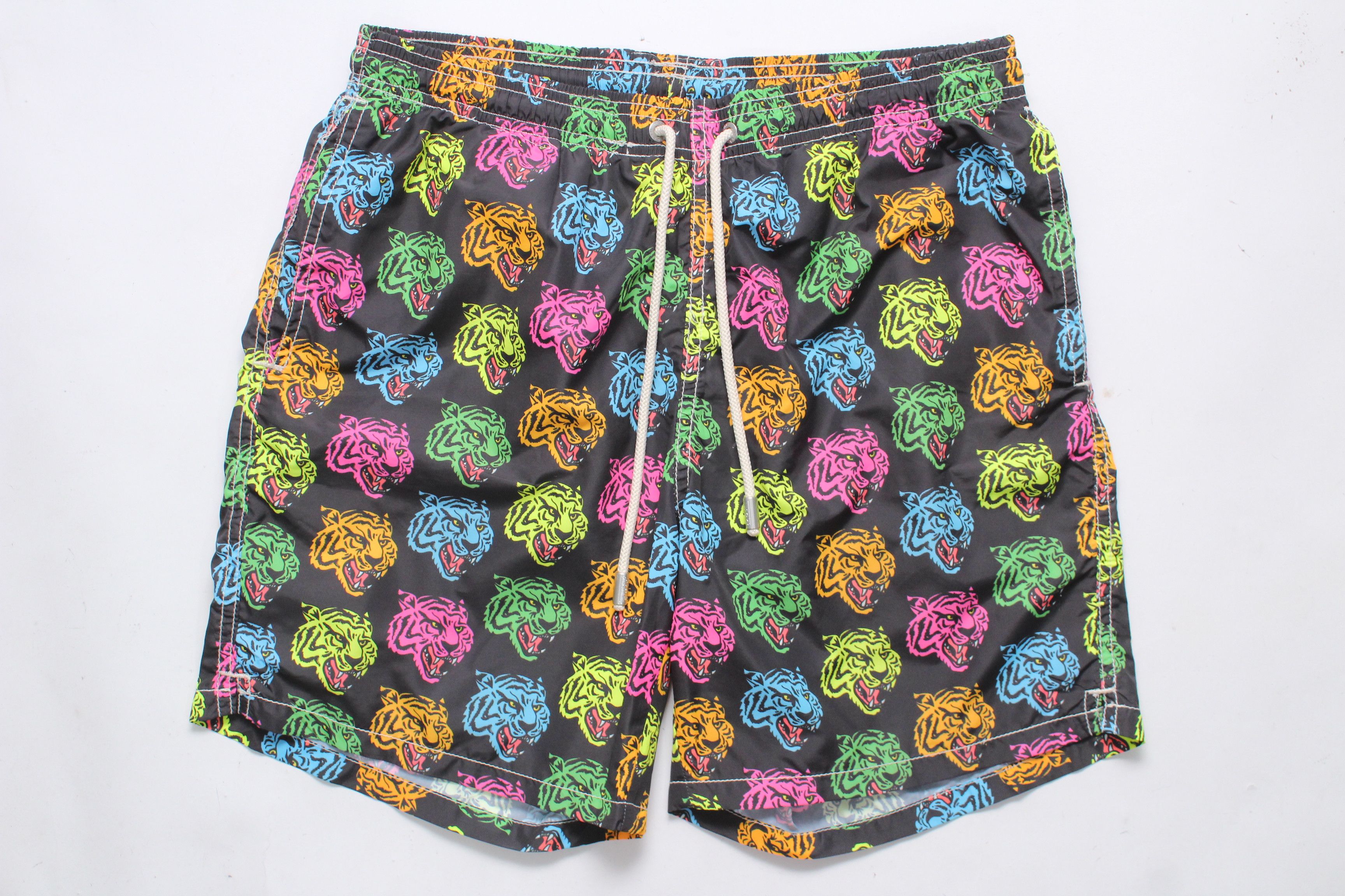 MC2 Saint Barth Mc2 Saint Barth Beach Swimming Shorts Tiger Print Size S Size US 30 / EU 46 - 2 Thumbnail