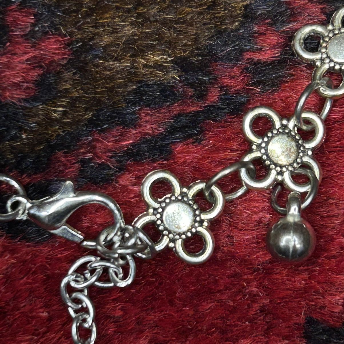 Vintage Silver Anklet Size ONE SIZE - 2 Thumbnail