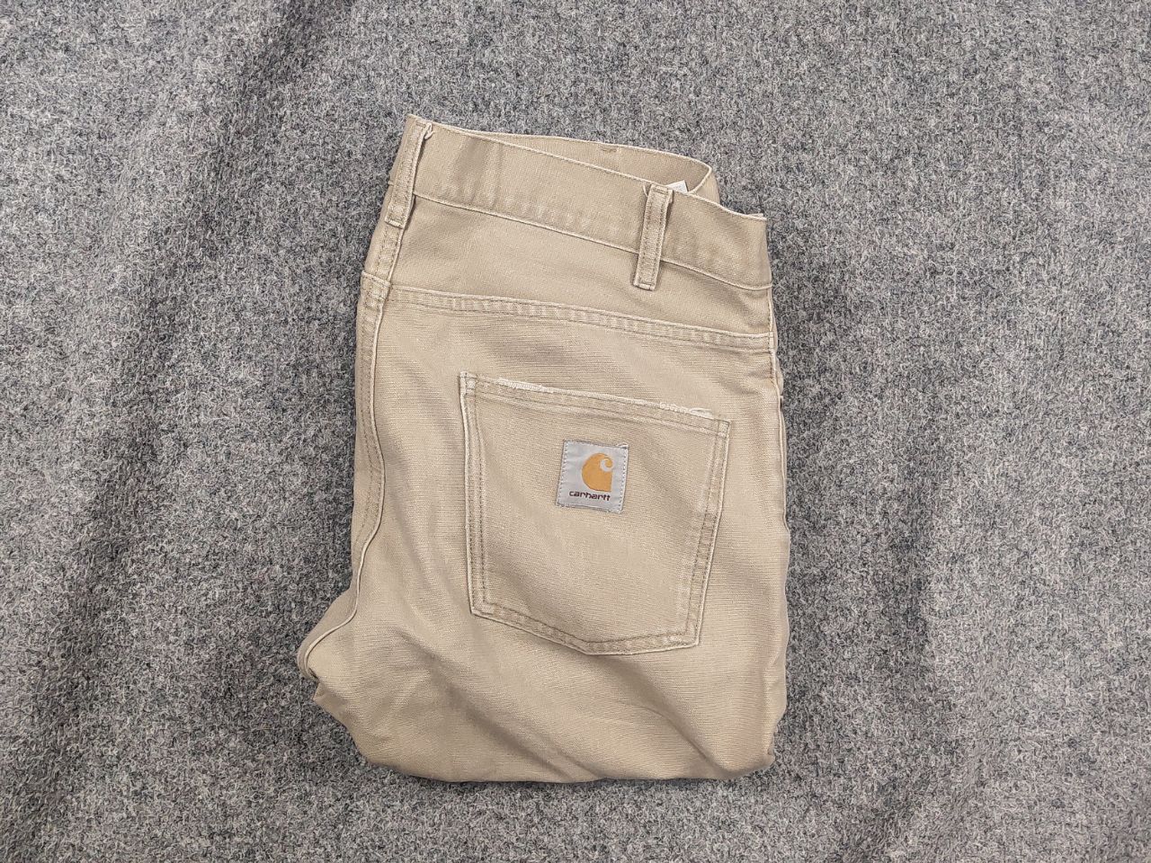Carhartt Vintage 90's Carhartt USA Faded Canvas Newel Trouser Pants Size US 30 / EU 46 - 1 Thumbnail
