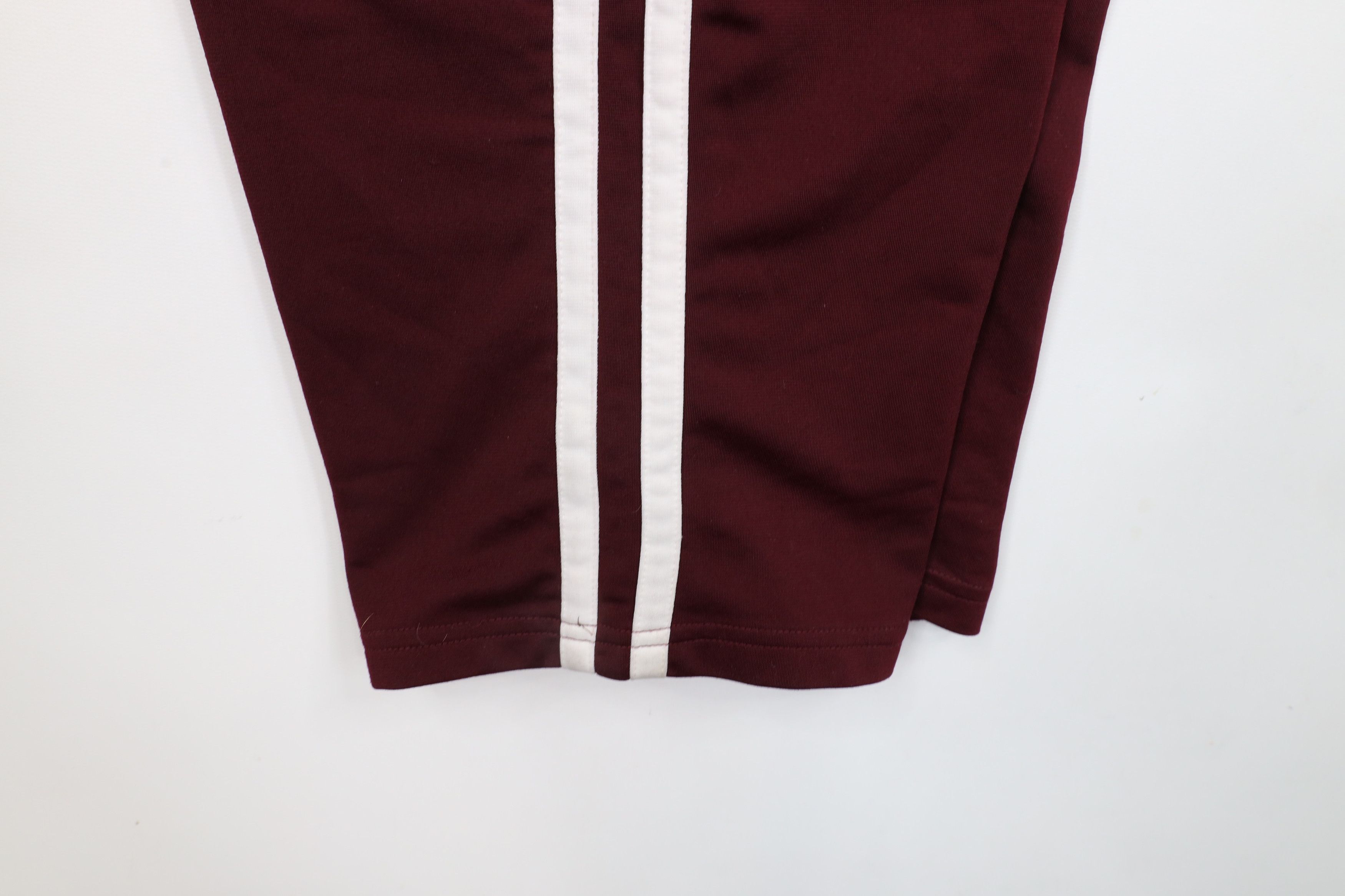 Vintage Vintage 90s Streetwear Striped Wide Leg Sweatpants Pants Red Size US 36 / EU 52 - 10 Thumbnail