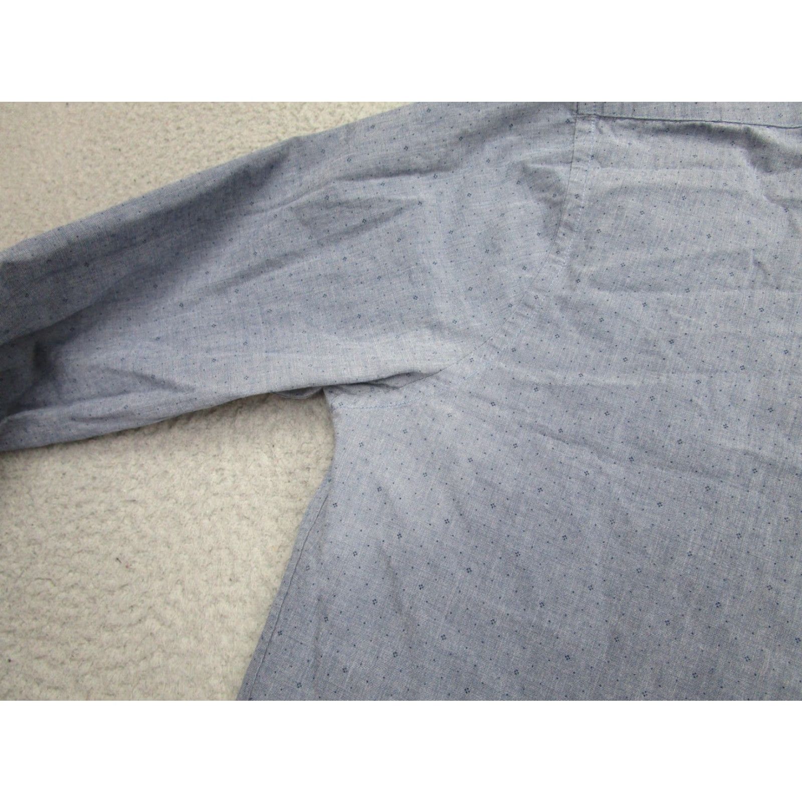 Abercrombie & Fitch VINTAGE Abercrombie & Fitch Shirt Mens Large Blue Long Sleeve Button Down Muscle Fit Size US L / EU 52-54 / 3 - 3 Thumbnail