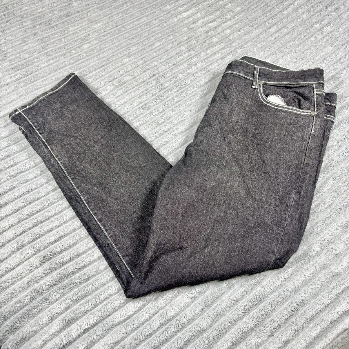 Other Five Jungle & Co Jeans sz 24 Embroidered Black Straight Size US 26 / EU 42 - 1 Thumbnail